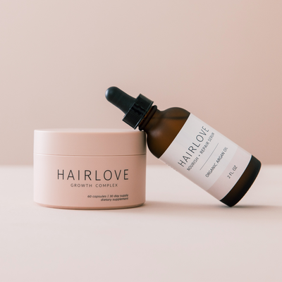 HAIRLOVE Growth Complex and Organic Argan Oil