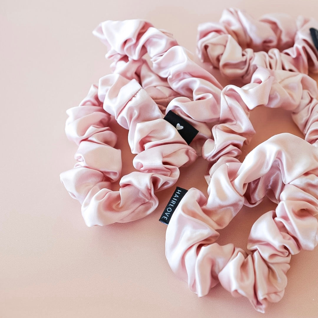 Luxury Silk Scrunchies – HAIRLOVE